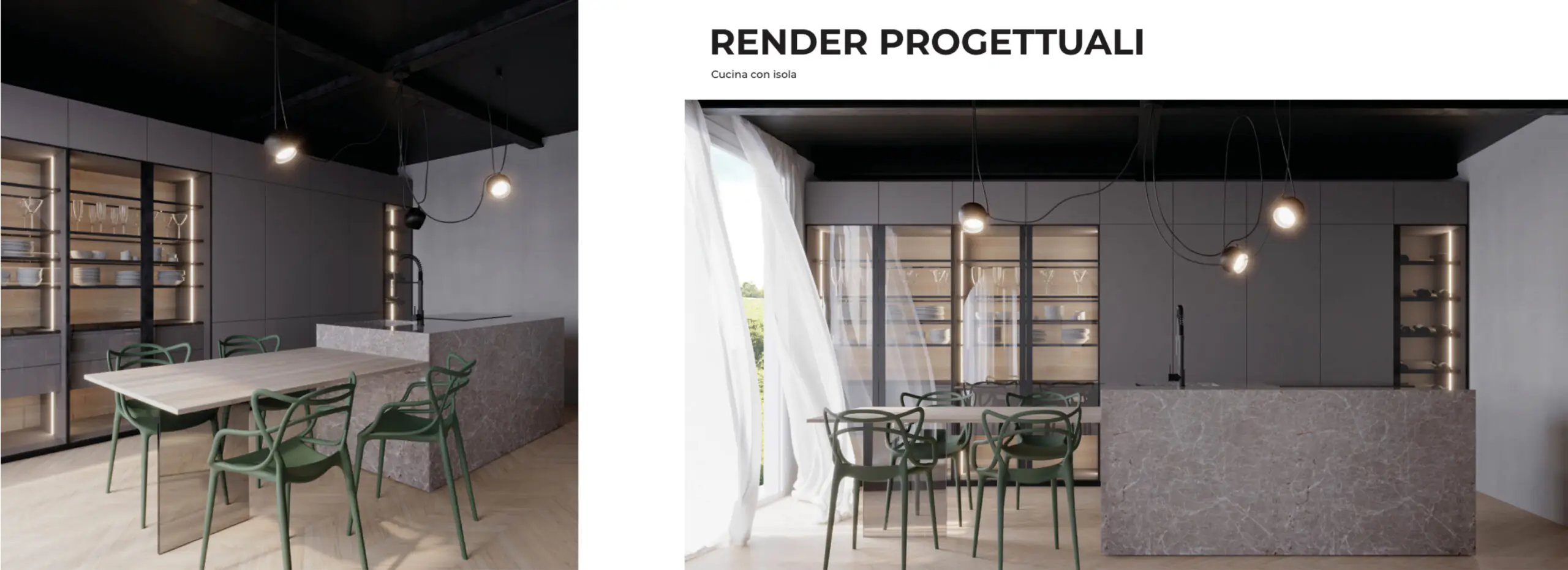 Scopri una selezione di immagini dei progetti degli studenti IAAD: concept innovativi di interior e furniture design, modelli 3D, rendering realistici e soluzioni creative che raccontano il processo progettuale, dall’idea iniziale alla realizzazione degli spazi.