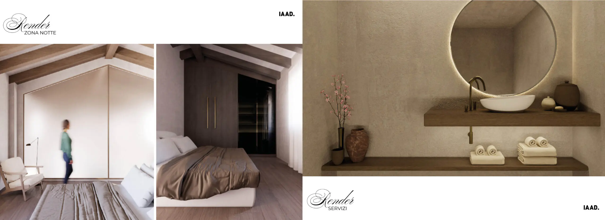 Scopri una selezione di immagini dei progetti degli studenti IAAD: concept innovativi di interior e furniture design, modelli 3D, rendering realistici e soluzioni creative che raccontano il processo progettuale, dall’idea iniziale alla realizzazione degli spazi.