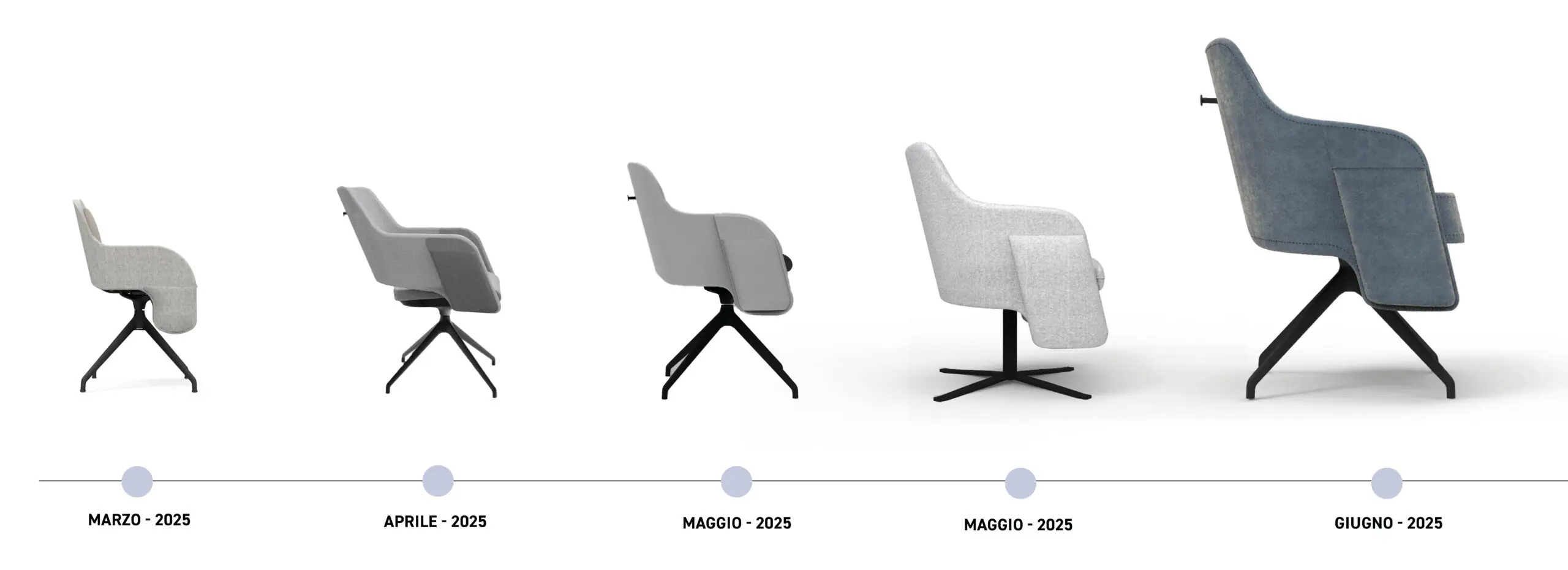 Scopri Progettazione IAAD., la materia centrale nei corsi di Interior Design, Product Design e Transportation Design: metodo, concept e sviluppo progettuale per trasformare idee in esperienze concrete.