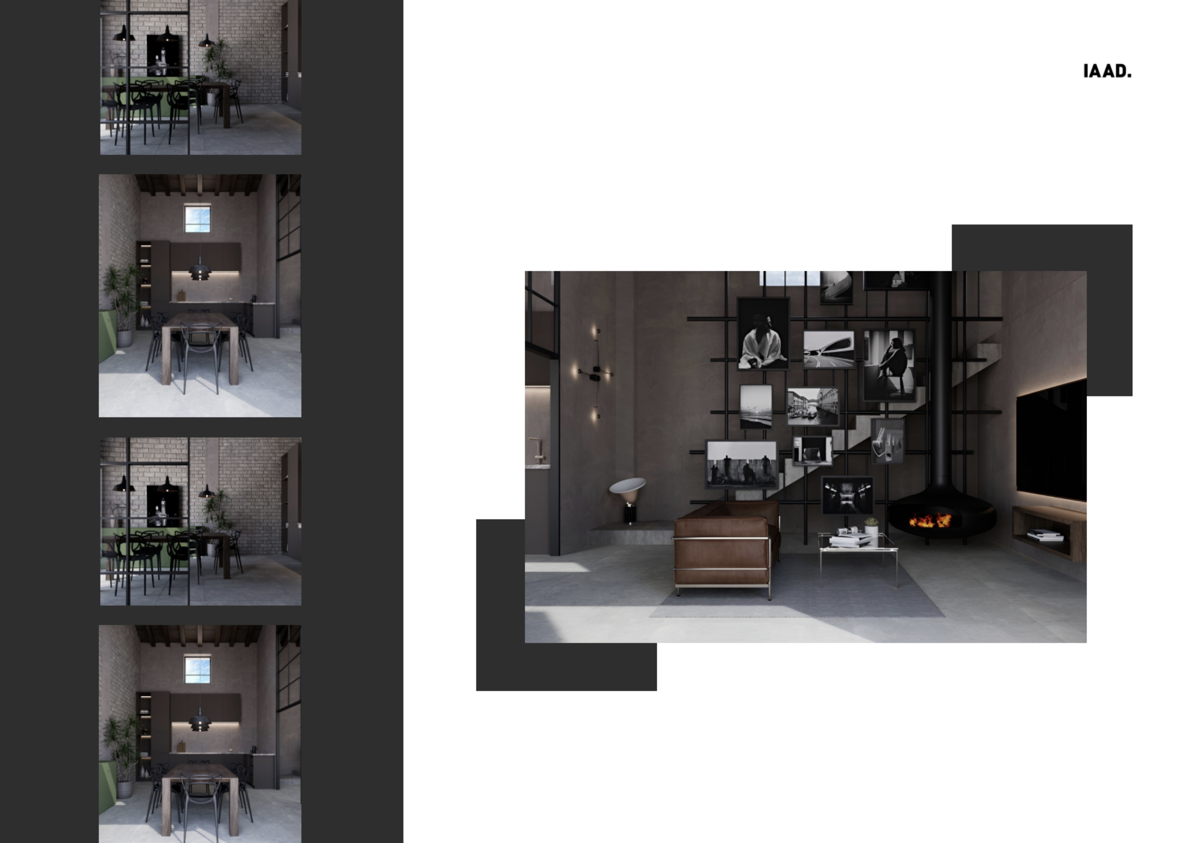 Esplora i progetti realizzati dagli studenti IAAD. di Interior Design: immagini, concept e sviluppi progettuali che trasformano idee creative in spazi concreti e innovativi.