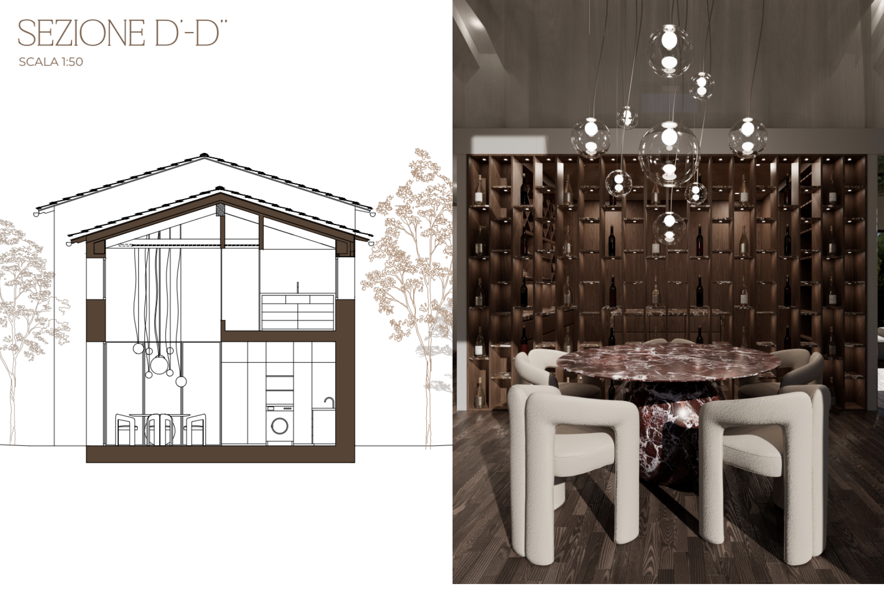 Esplora i progetti realizzati dagli studenti IAAD. di Interior Design: immagini, concept e sviluppi progettuali che trasformano idee creative in spazi concreti e innovativi.