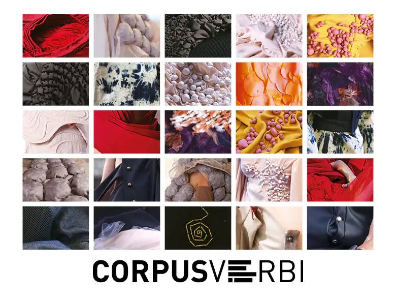 CORPUS VERBI, il concept di IAAD. per l'edizione 2022 della Fashion Graduate Italia