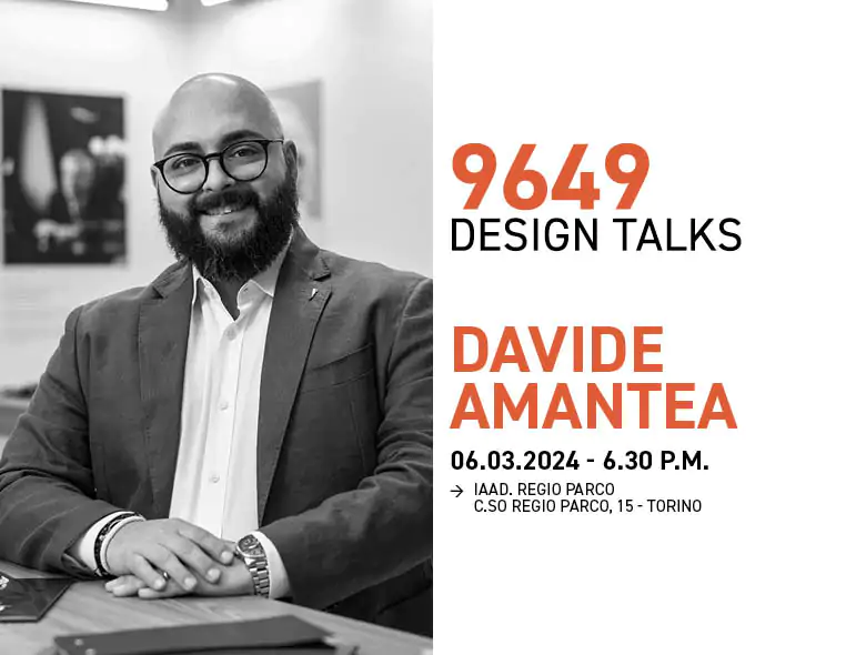 Davide Amantea ospite dei talk tra IAAD. e ArtCenter College of Design di Pasadena